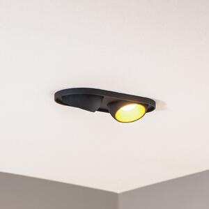 BEGA Bega LED spot de încastrat Studio Line, negru/zahăr, 2 becuri., reglabil, Negru, Camera de zi / sufragerie, Plastic, Plafon cu flacără multiplă