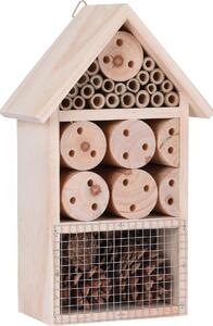 Hotel pentru insecte maro, 15 x 9 x 25 cm