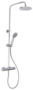 Kronenbach Universal set de duș perete cu termostat cu duș de ploaie crom 26648000 KB