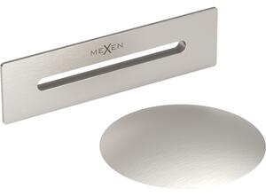 Mexen Uni scurgere cu preaplin pentru cadă freestanding, nichel periat - 5100-97