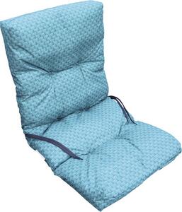 Pernă soft pentru scaun 120x48x6 cm turcoaz