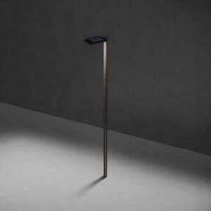 KLEWE LED lumină solară LINK fără stâlp, antracit, IP65, Negru, Aluminiu, Modern, Lumini solare