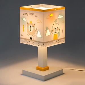 Dalber Hello Little lampă de masă cameră copii, Multicolor, Camera copiilor, Plastic