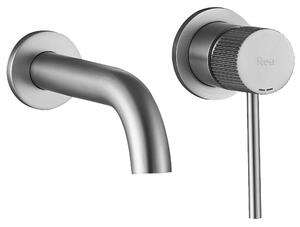 Baterie de culoare Rea Lungo Stripe Brush Nickel
