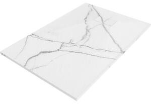 Mexen Hugo receasa dreptunghiulară SMC 100 x 80 cm, piatră albă - 42158010