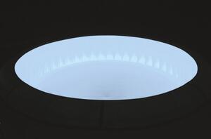 Jacuzzi gonflabil, 4 persoane, diametru 180 cm, iluminat LED RGB, incalzire 40 grade C, AirJet