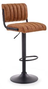 Scaun bar tapitat H88, 39X46X89/66 CM