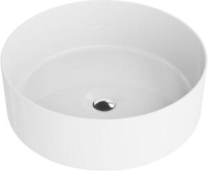 LaVita Merida lavoar 35.5x35.5 cm rotund de blat alb luciu 5908211479750