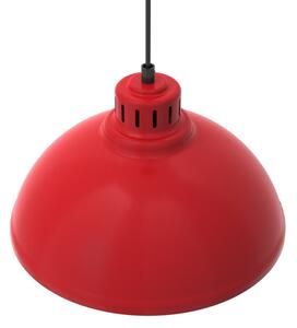 Lustră pe cablu SVEN 1xE27/15W/230V roșu