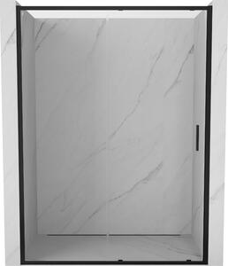 Mexen Exo ușă de duș glisantă 130 cm, transparentă, neagră - 8151-130-000-70-00