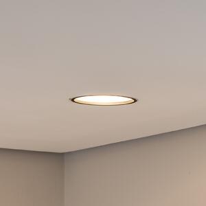BEGA Bega LED spot încastrat în tavan Studio Line, aluminiu/aluminiu, aluminiu, Negru, Camera de zi / sufragerie, Aluminiu, Corpuri de iluminat încastrate rotunde