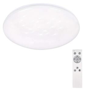 Plafonieră LED cu telecomandă Star - 37 cm diametru, alb