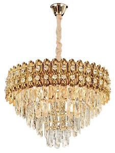 Lampă suspendată Cristal G058-CP 60CM GOLD