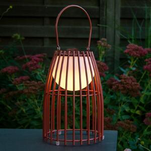 Lucide Lampă de masă LED Fjara, rugină, reglabil, Maro / Rugină, Metal, Modern