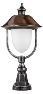 LCD Lampă LED cu postament 1157LED, aluminiu, 3.000 K, Gri, Metal, Antichitate