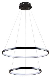 Lustră LED pe cablu LEA LED/35W/230V 4000K d. 60 cm negru