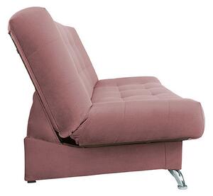 Canapea extensibila roz Viola, 3 locuri, 192X89X89 cm