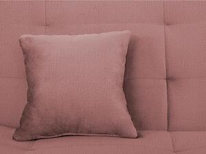 Canapea extensibila roz Viola, 3 locuri, 192X89X89 cm