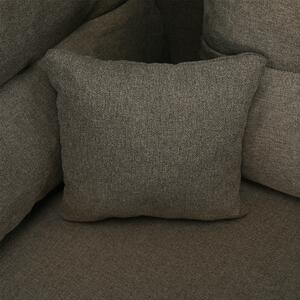 Canapea universală, gri-maro/maro, BRENDA