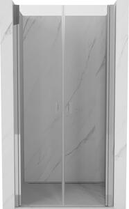 Ușă de duș cu balamale Mexen MIST (d+d) 70x200 cm 6mm cromată, transparentă, 8A7-070-000-01-00