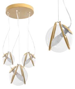 Lampa APP1091-3CP GOLD