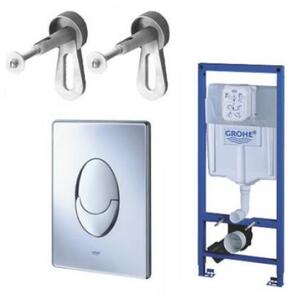 Grohe Rapid SL cadru ascuns cu buton de acționare pentru vas wc suspendat 38721001