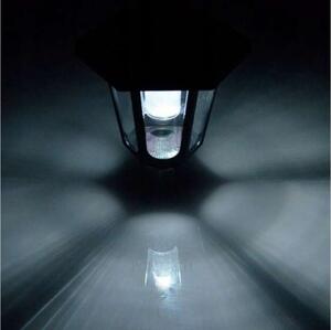 Lampa solara LED pentru gradina 70cm - Candelabre Polifach (P-566) #negru