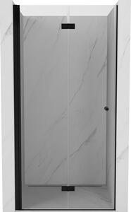 Mexen Mist-F uși de duș pliabile stânga 60 cm, transparent, negre - 8A6-060-000-70-00-L