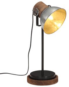 Lampă de birou 25 W, argintiu vintage, 17x17x50 cm, E27