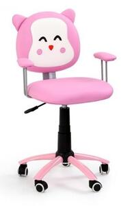 Scaune de birou copii roz Kitty