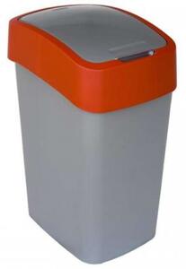 CURVER Coș de gunoi selectiv facturabil, plastic, 45 l, CURVER, roșu/grizonat