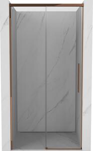 Mexen Rox ușă de duș glisantă 110 cm, transparentă, aur roz - 8C2-110-000-60-00