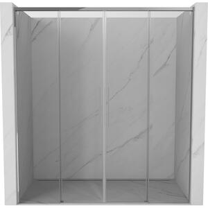 Mexen Rox Uși de duș glisante Duo 180 cm, transparent, crom - 8C2-180-002-01-00