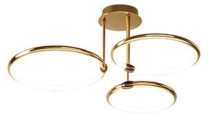 Lampă de tavan G122-3C GOLD LED