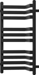 Mexen Loop radiator de baie de colț 750 x 375 mm, 413 W, negru - W129-0750-350-00-70