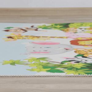 Covor camera copiilor 130x200 cm, multicolor, XANDER Multicolor