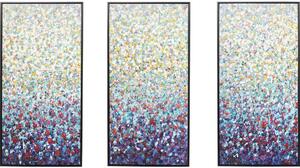 Tablou Canvas Konfetti (3 piese) 240x160 cm
