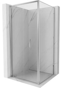 Mexen Exo cabină de duș pliabilă 75 x 75 cm, transparentă, crom - 816-075-075-01-00
