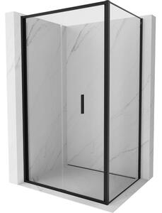 Mexen Exo cabină de duș pliabilă 70 x 100 cm, transparentă, neagră - 816-070-100-70-00