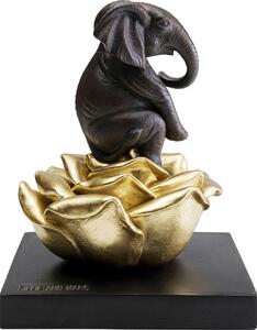 Figurina decorativa Blossom Elephant 22 cm