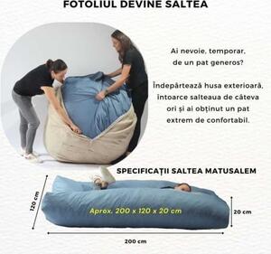 Set Fotoliu Matusalem cu Perna, Material Textil - Urban Mystique