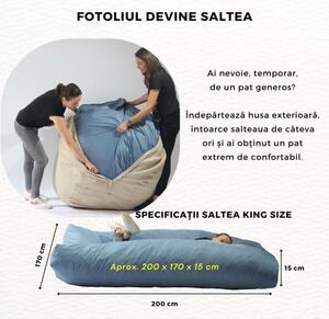 Set Fotoliu King Size cu Perna, Material Textil - Urban Mystique