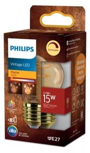 Bec LED dimabil Philips Vintage P45 E27/2,7W/230V 1800K