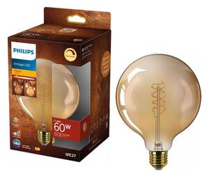 Bec LED dimabil Philips Vintage G125 E27/7,3W/230V 2200K