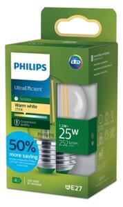 Bec LED Philips Vintage Ultraeficient P45 E27/1,2W/230V 2700K