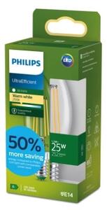 Bec LED Philips Ultraeficient Vintage B35 E14/1,2W/230V 2700K