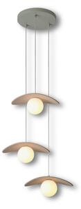 Osram - Lustră suspendată pe cablu DECOR PEARL, 3x G9/5W/230V, bej