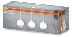 Osram - Lustră suspendată pe cablu SPOT SPHERAL, 3x GU10/6W/230V, albă
