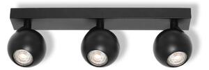 Osram - Corp de iluminat tip spot SPHERAL 3xGU10/6W/230V, negru