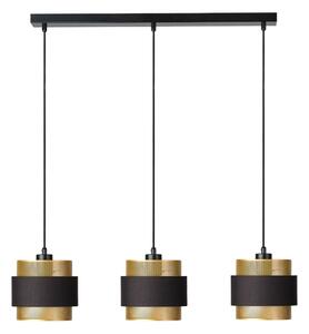 Osram - Candelabru suspendat pe cablu DECOR HORNET 3xE27/10W/230V negru/auriu